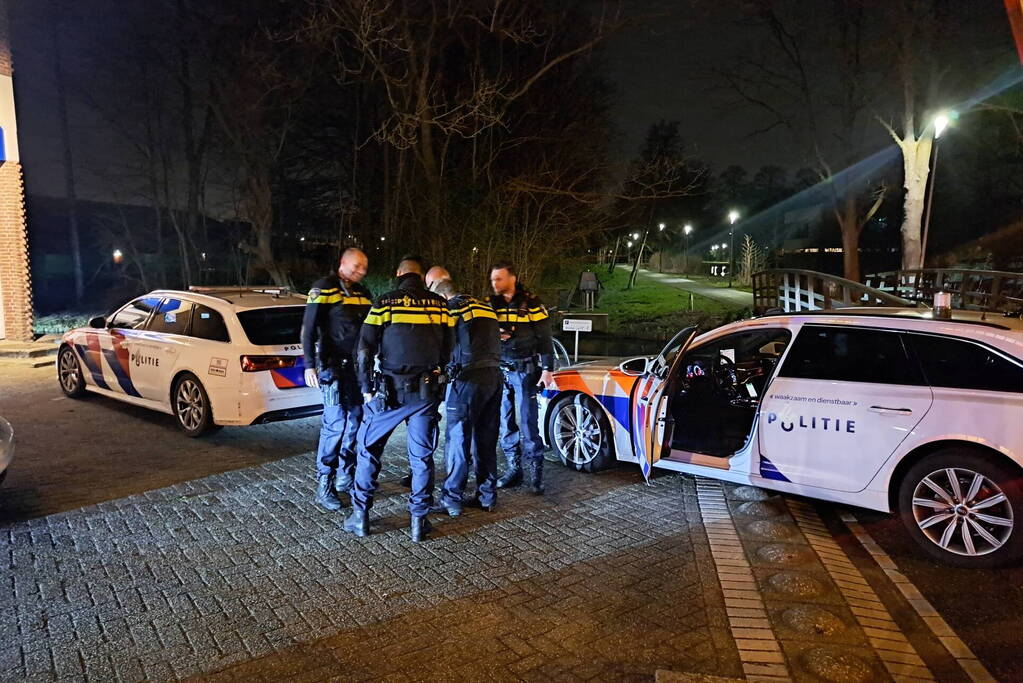 Achtervolging eindigt met botsing