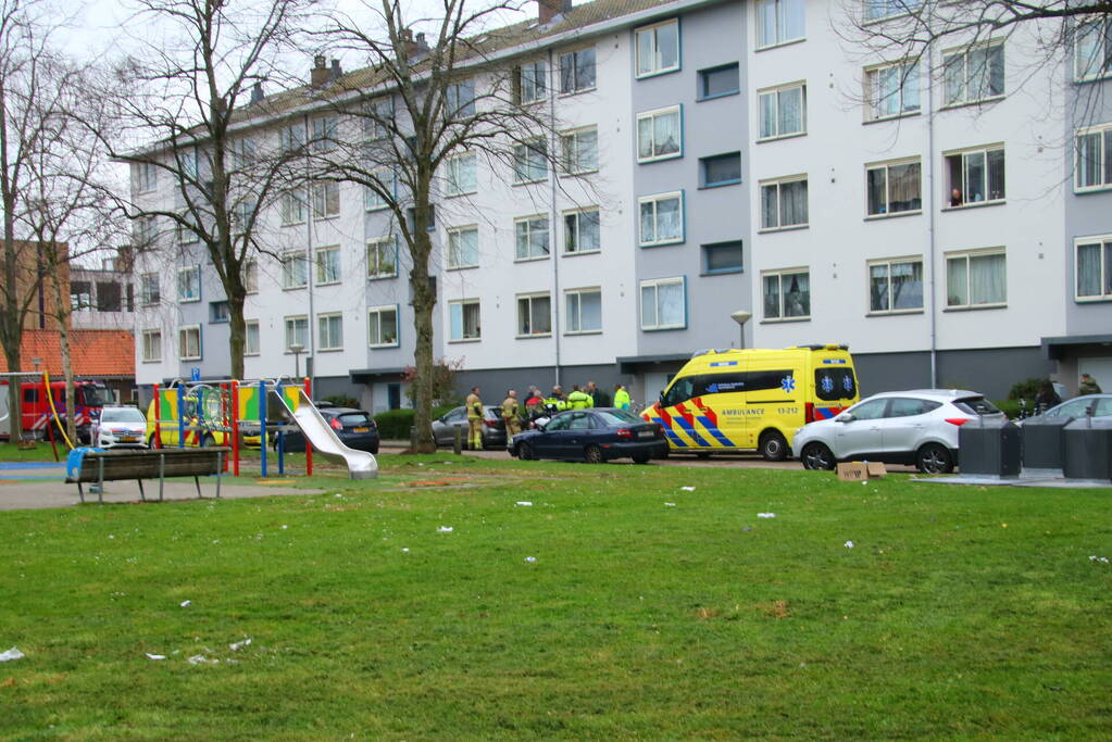 Straat afgezet voor personen met verward gedrag