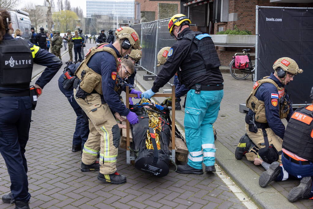Grote terrorisme-oefening bij het Olympisch