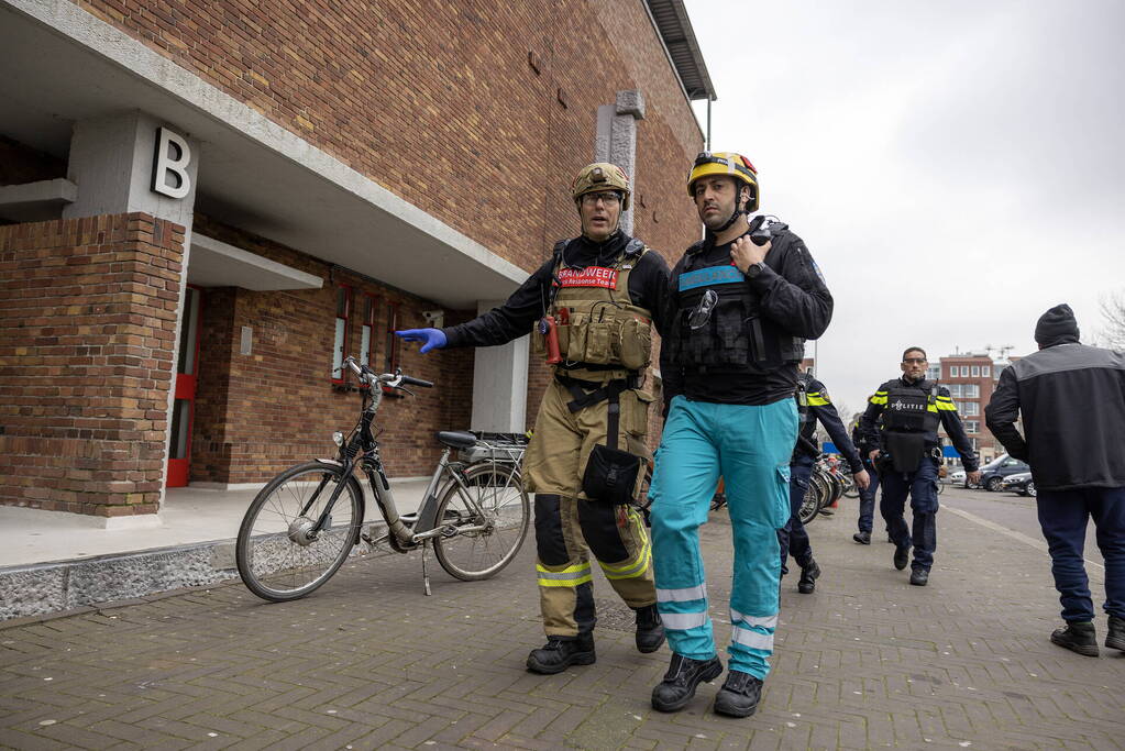 Grote terrorisme-oefening bij het Olympisch
