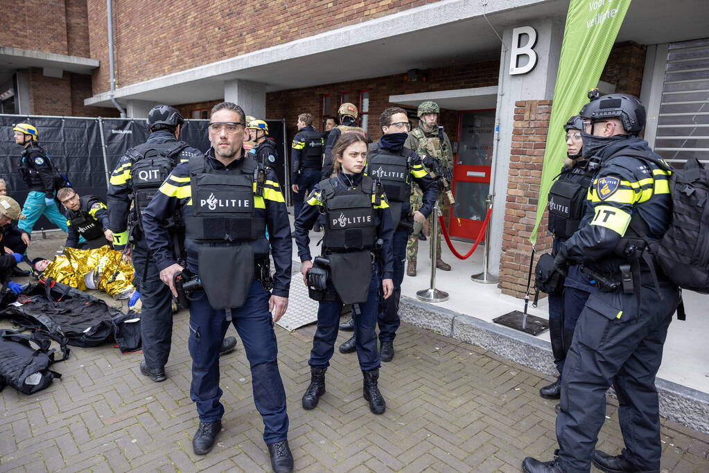 Grote terrorisme-oefening bij het Olympisch