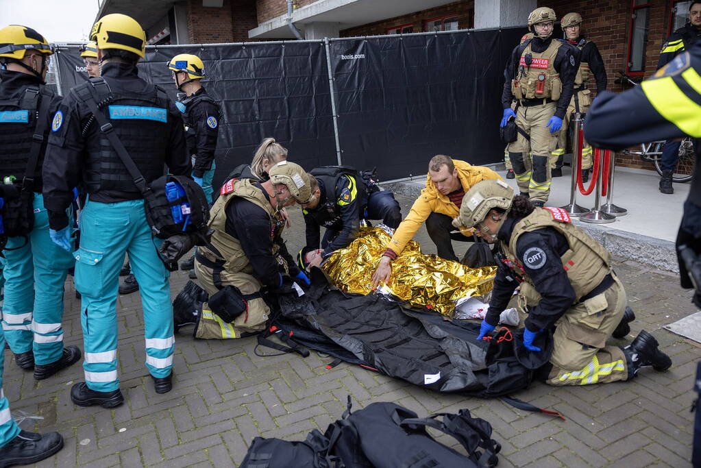 Grote terrorisme-oefening bij het Olympisch