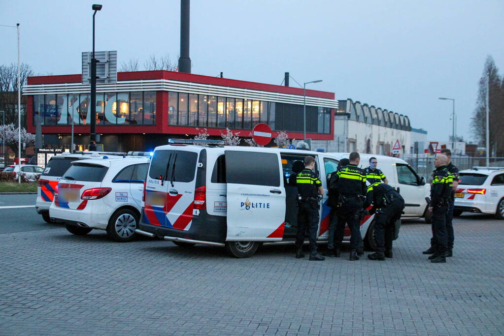 Veel politie ingezet bij aanhouding van automobilist na staandehouding