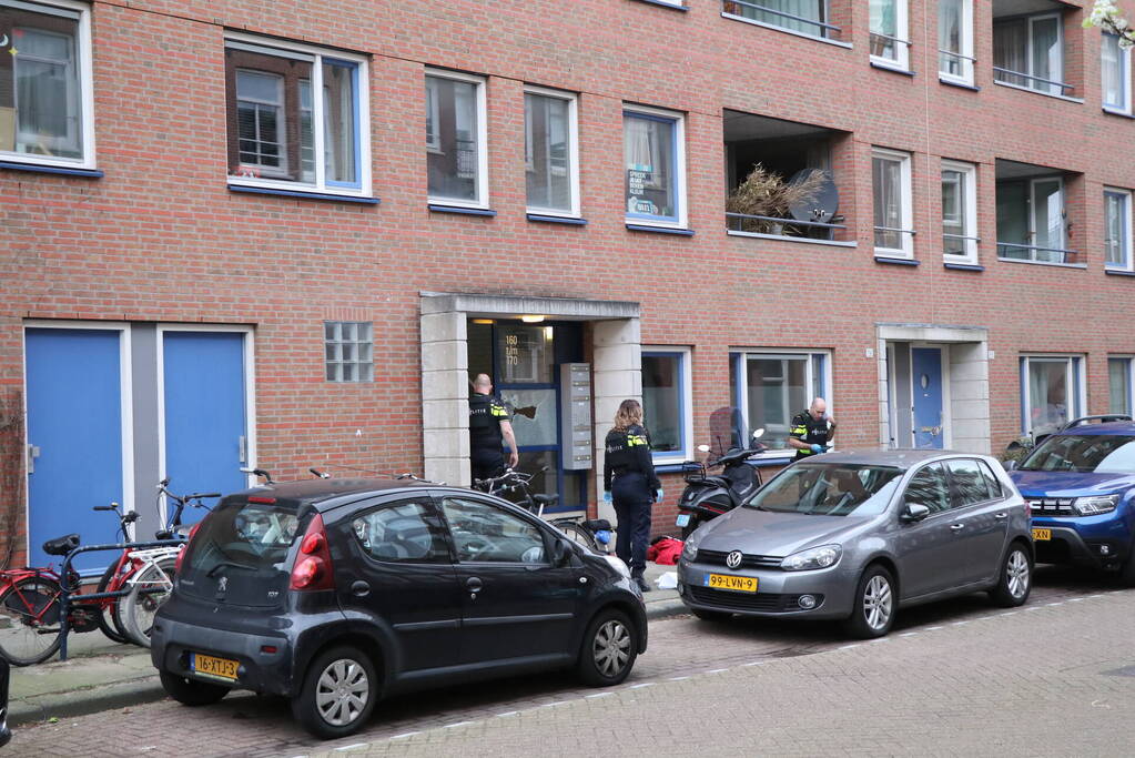 Vrouw in trapportiek doodgeschoten