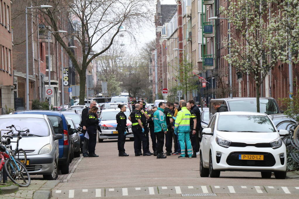 Vrouw in trapportiek doodgeschoten