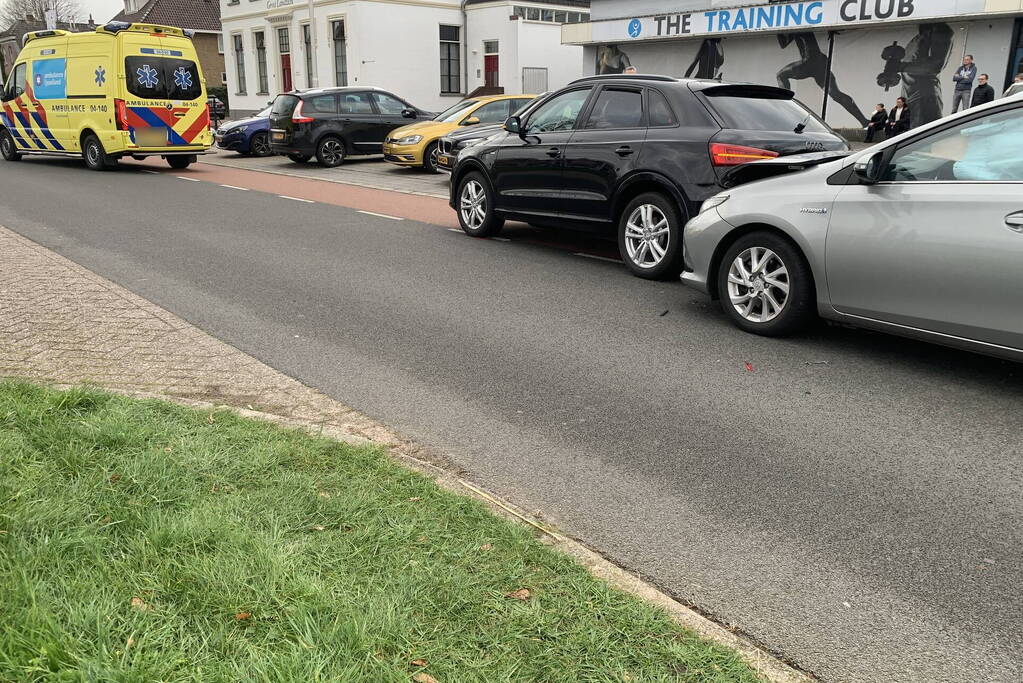 Gewonde bij kop-staartbotsing