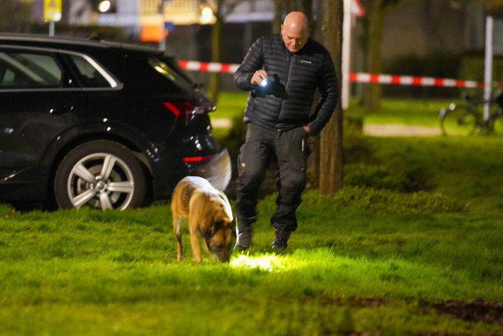 Flatwoning meerdere malen beschoten