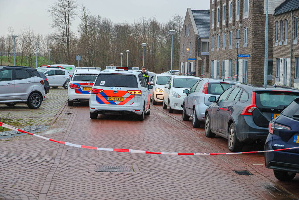 Schoten gelost bij straatroof