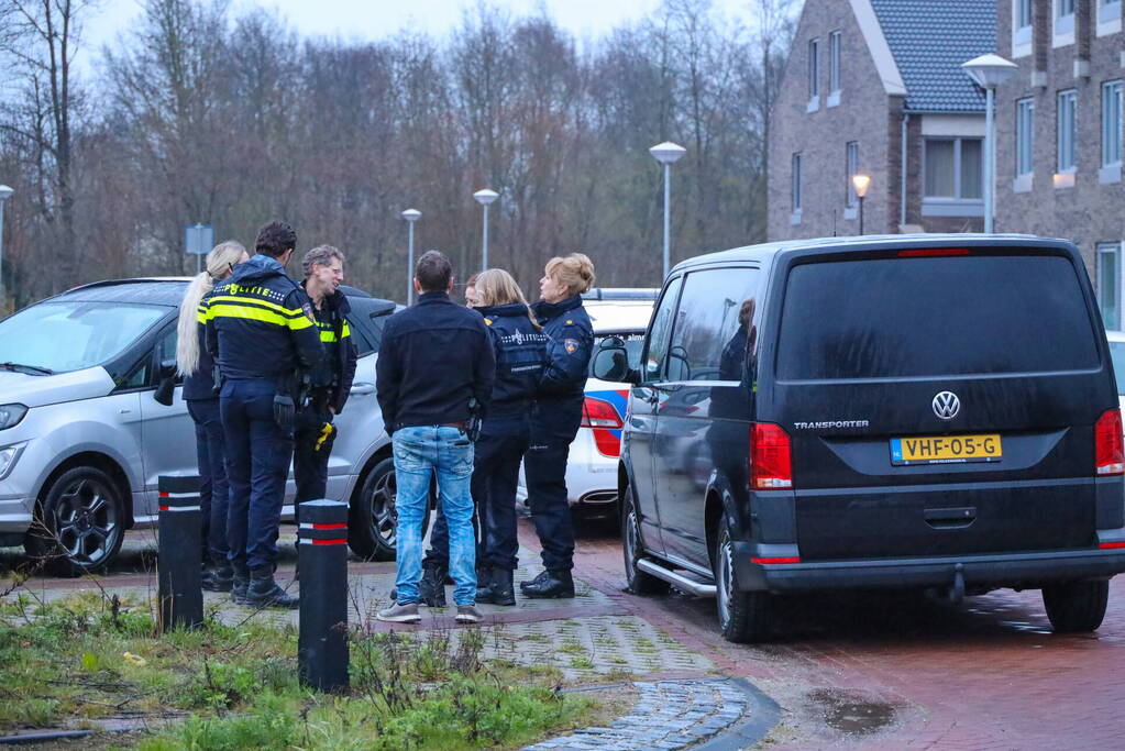 Schoten gelost bij straatroof