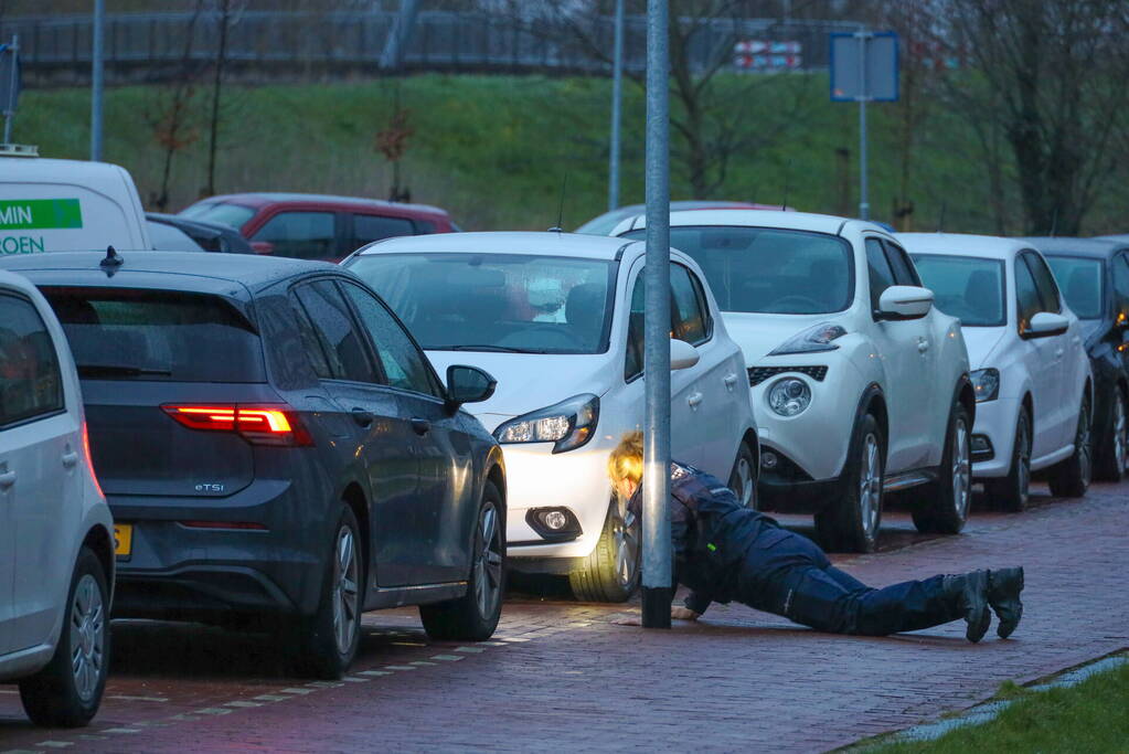 Schoten gelost bij straatroof