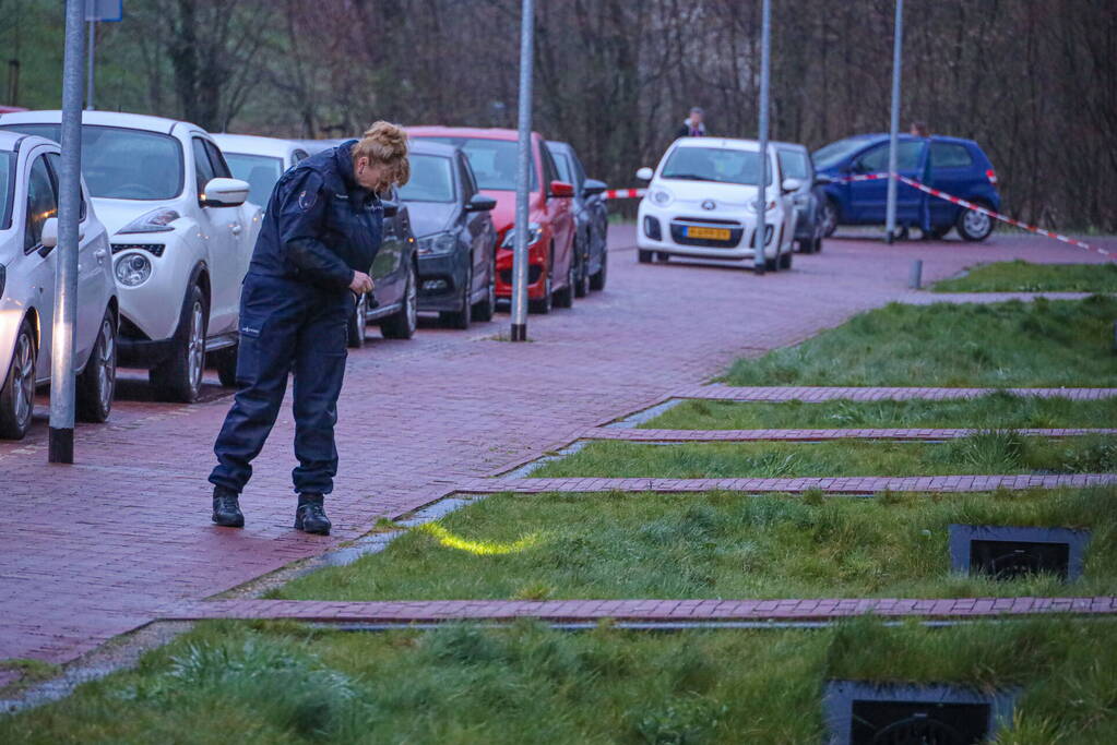 Schoten gelost bij straatroof