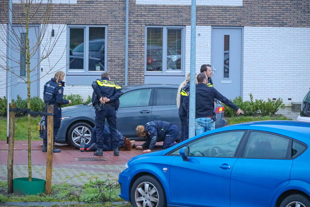 Schoten gelost bij straatroof