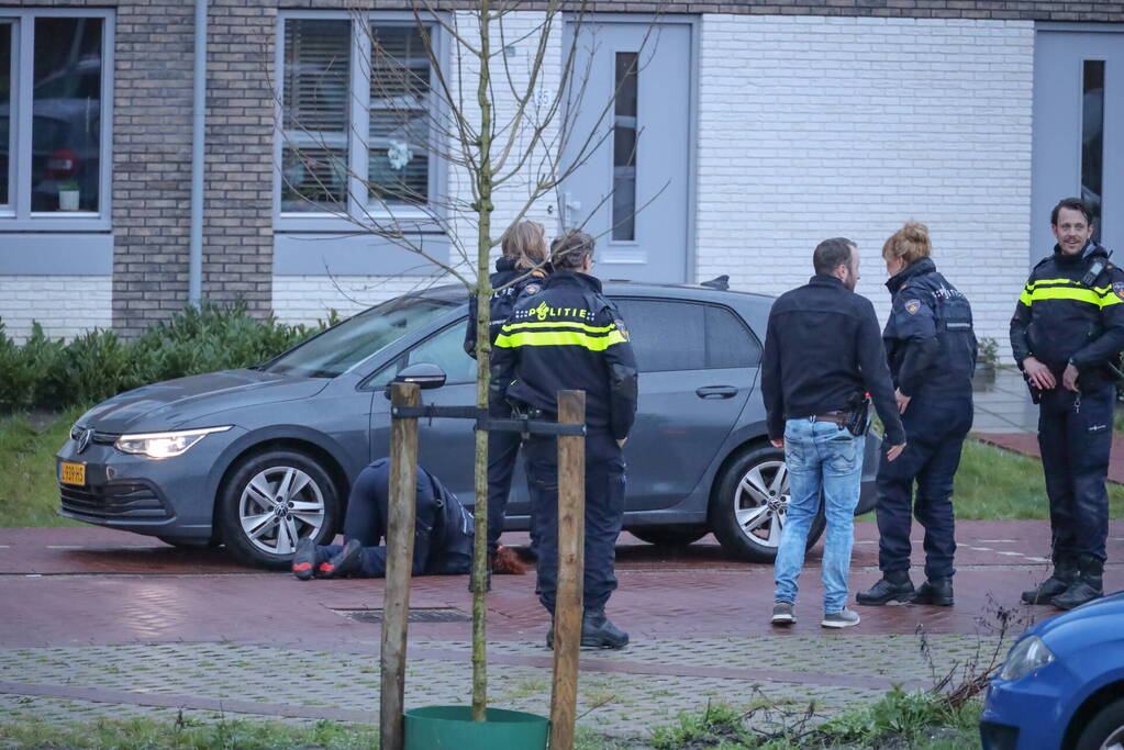 Schoten gelost bij straatroof