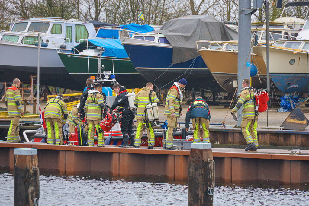 Twee personen te water geraakt IJmeer