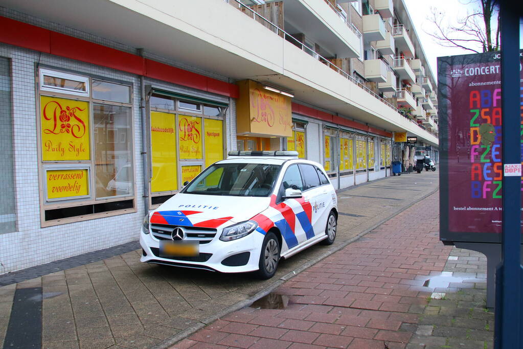 Onderzoek naar overval op winkel