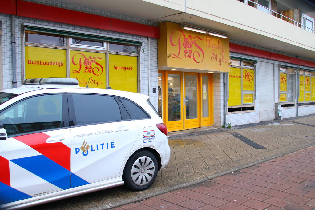 Onderzoek naar overval op winkel