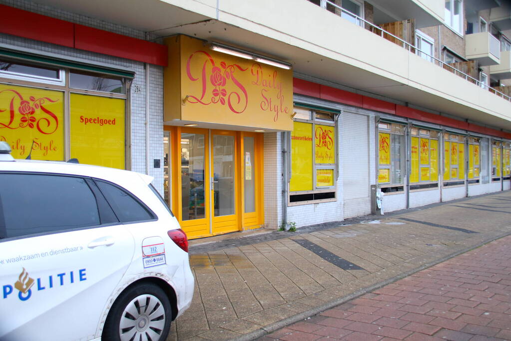 Onderzoek naar overval op winkel