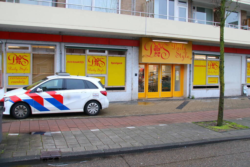 Onderzoek naar overval op winkel