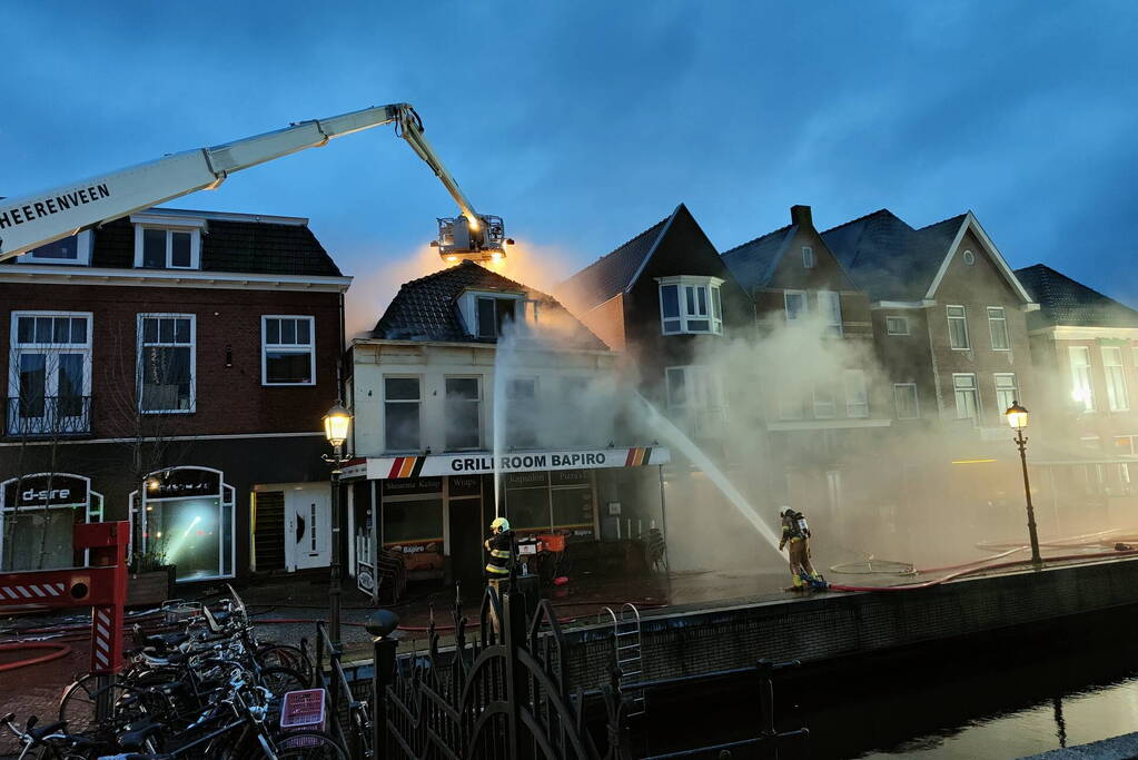 NL-Alert vanwege zeer grote brand in woning