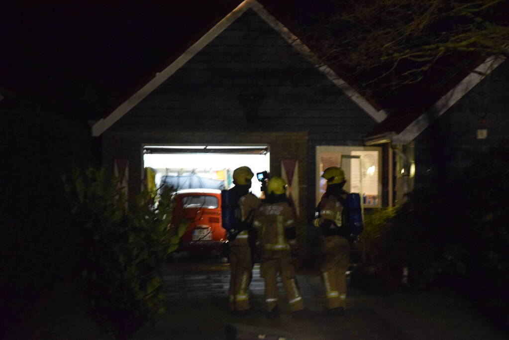 Brand in schoorsteen van vakantievilla