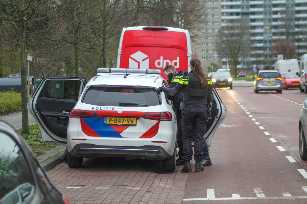 Aanhouding na conflict in woning