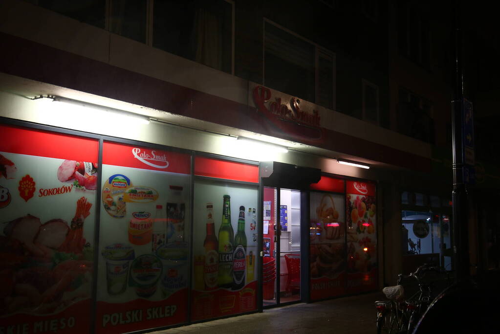 Overval op Poolse supermarkt
