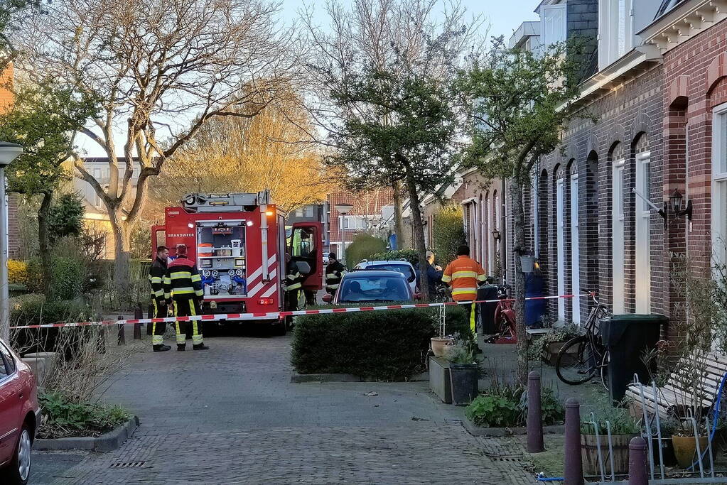 Persoon aangehouden bij brand in woning