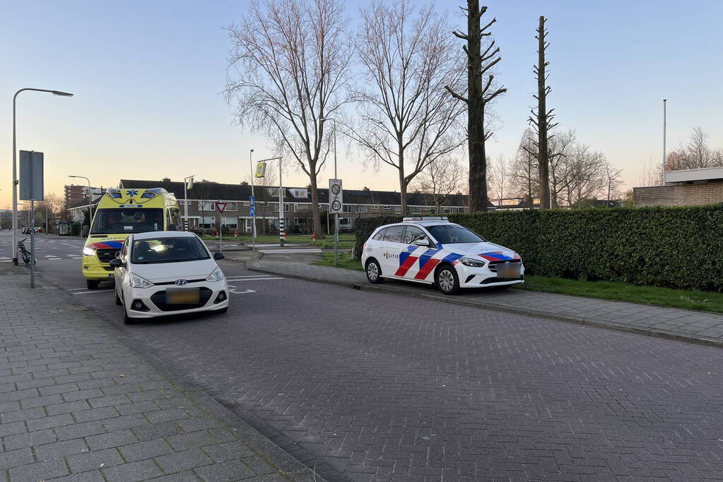 Fietser aangereden bij oversteekplaats