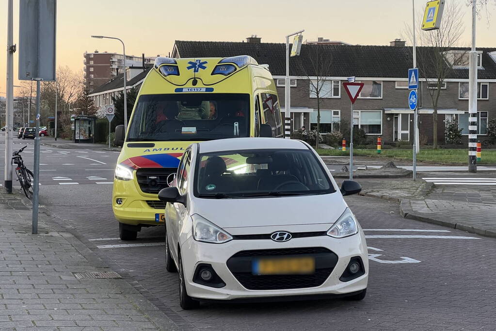 Fietser aangereden bij oversteekplaats
