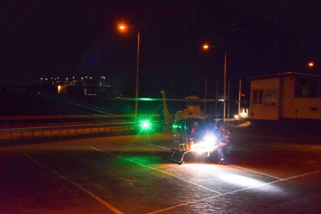 Traumahelikopter ingezet voor incident in woning