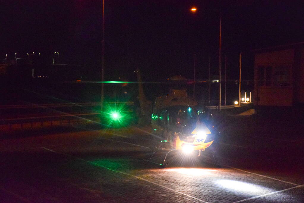 Traumahelikopter ingezet voor incident in woning