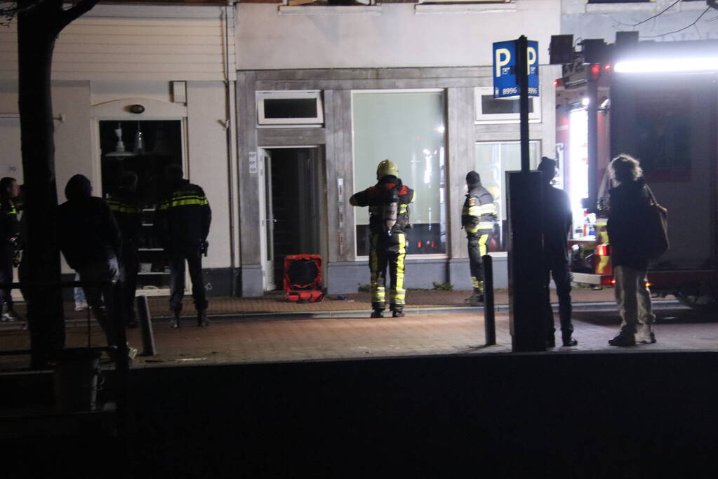 Kleine brand op eerste etage