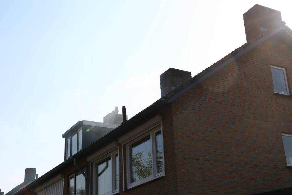 Brand in woning snel geblust