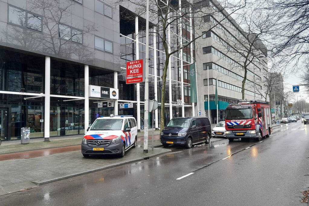 Onderzoek naar vreemde lucht in kantoorpand