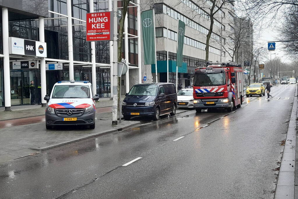 Onderzoek naar vreemde lucht in kantoorpand