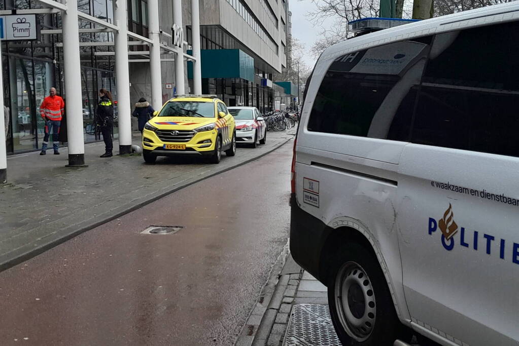 Onderzoek naar vreemde lucht in kantoorpand