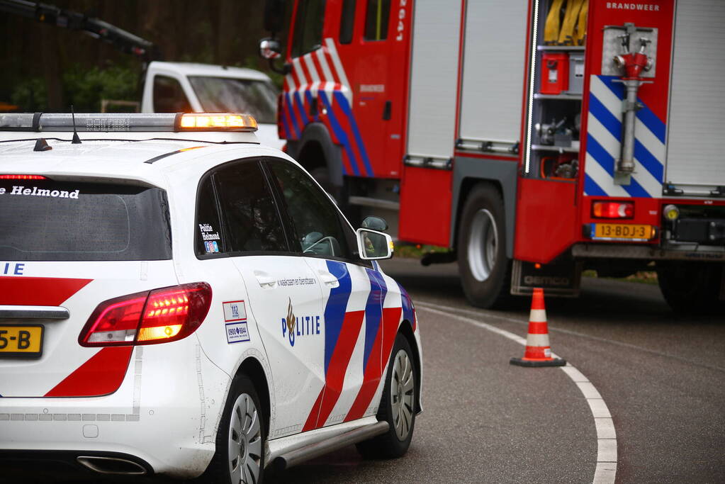 Gaslekkage bij werkzaamheden