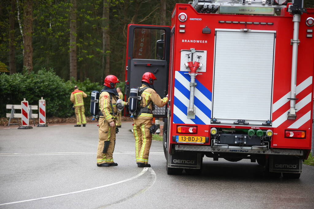 Gaslekkage bij werkzaamheden