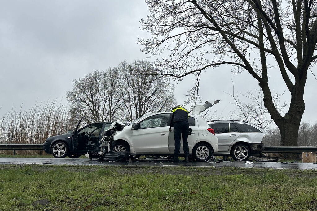 Flinke schade bij kettingbotsing
