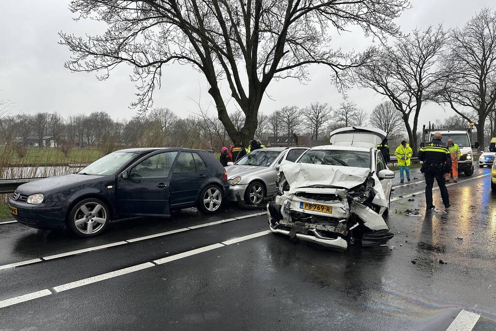 Flinke schade bij kettingbotsing
