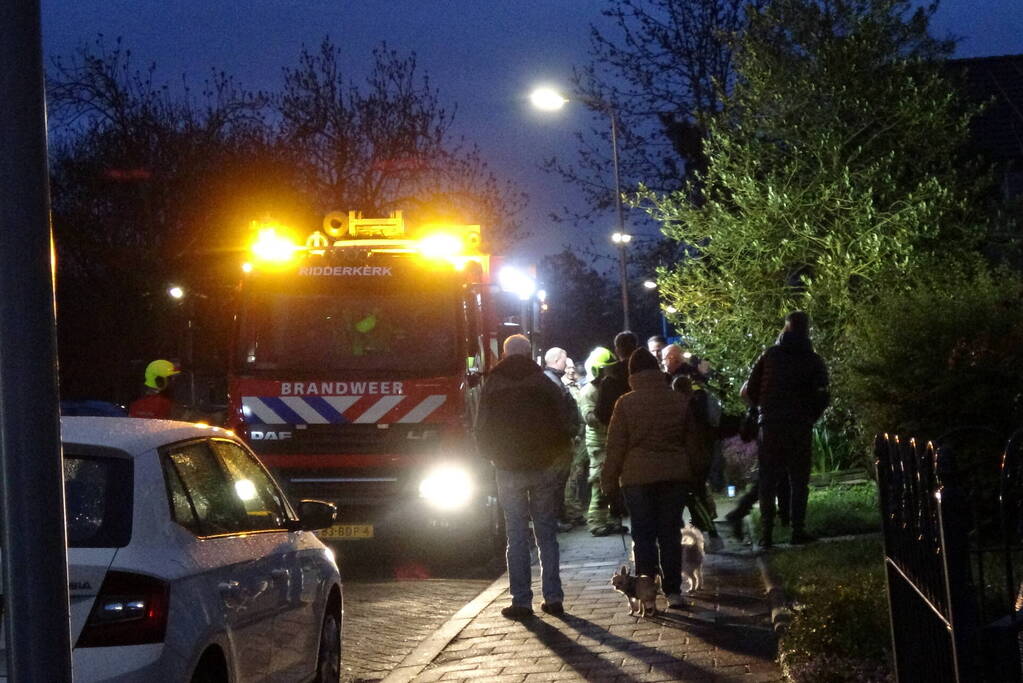 Kaars veroorzaakt brand in woning