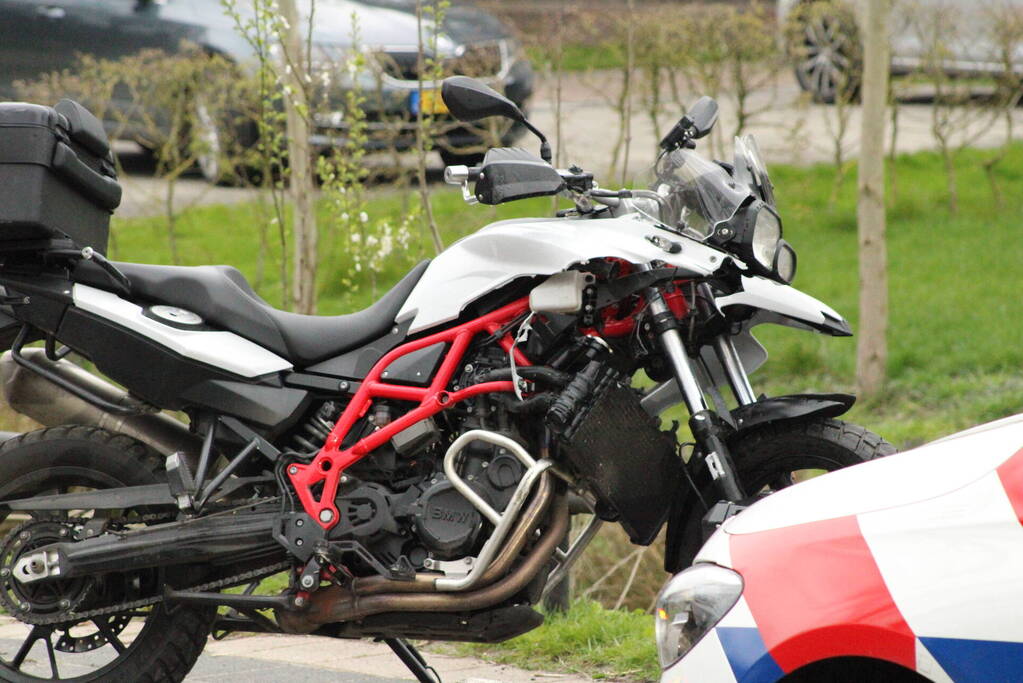 Motorrijder gewond bij ongeval met auto