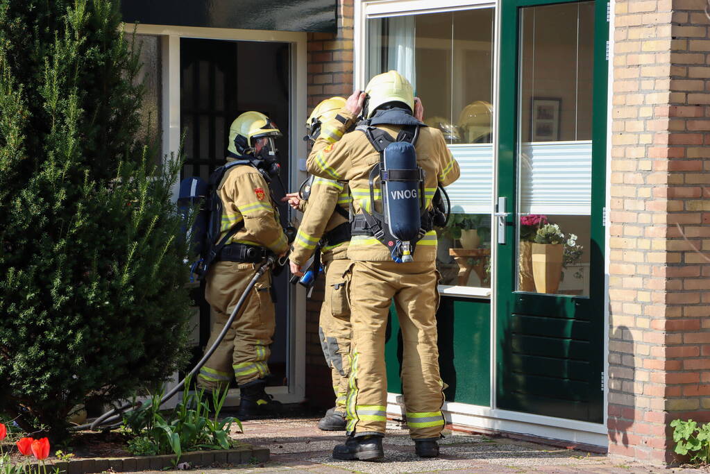 Woningbrand door vergeten pannetje op het vuur