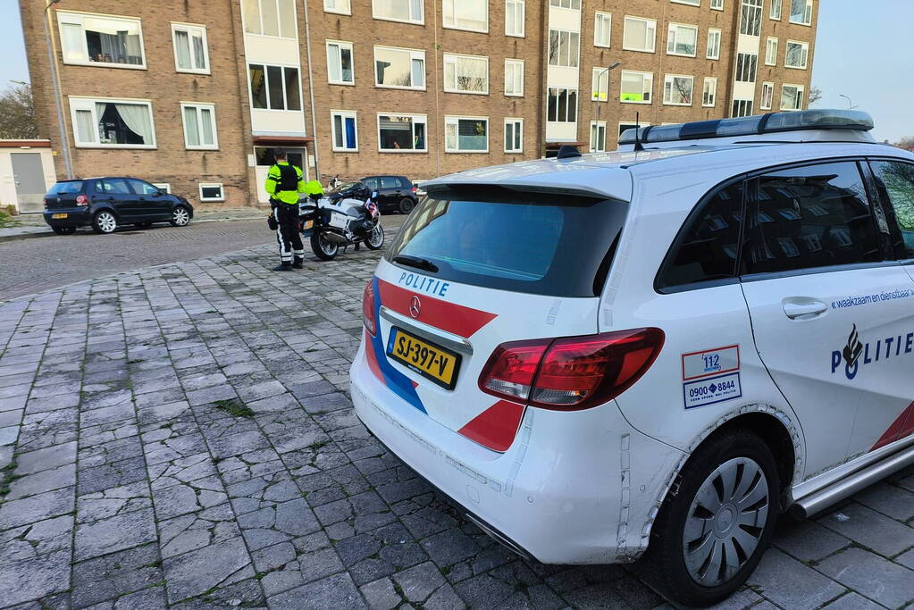 Meerdere schoten gelost op flatgebouw