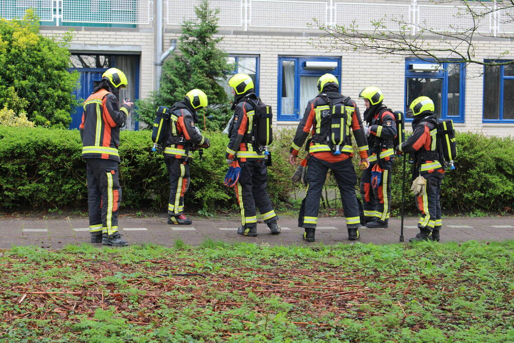 Gaslekkage aangetroffen op staat