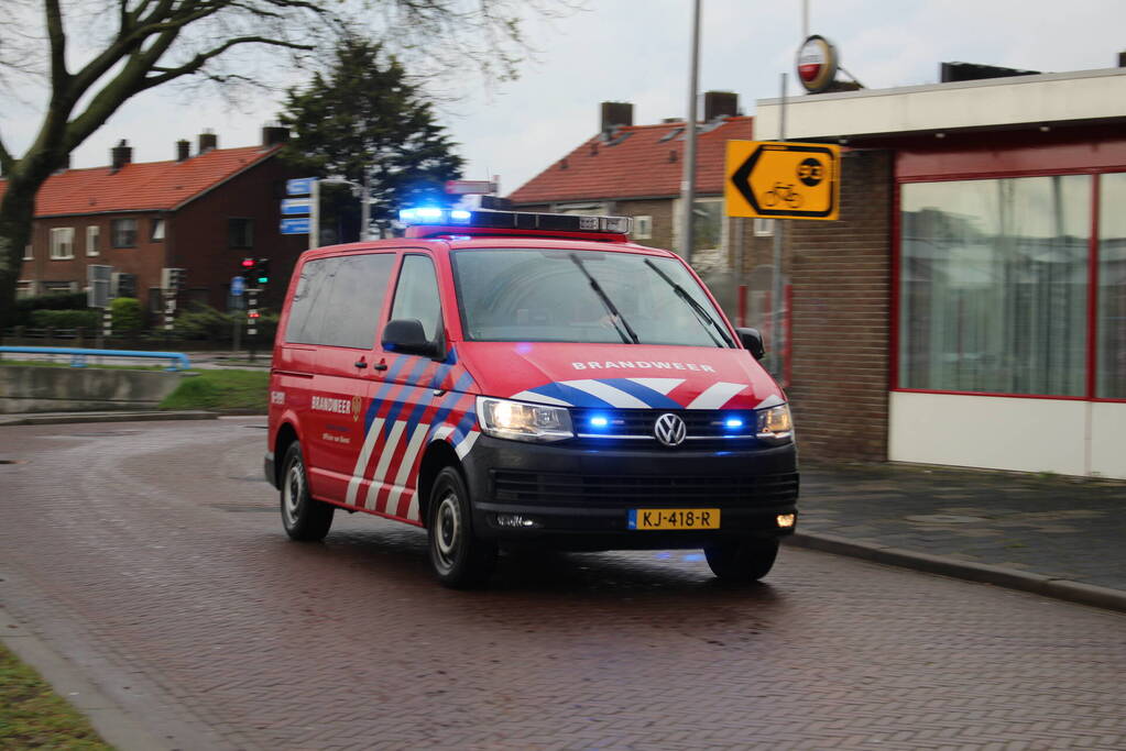 Gaslekkage aangetroffen op staat