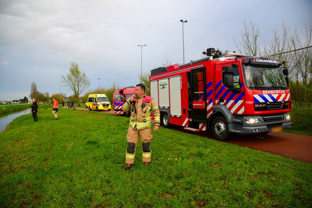 Fiets aangetroffen langs waterkant