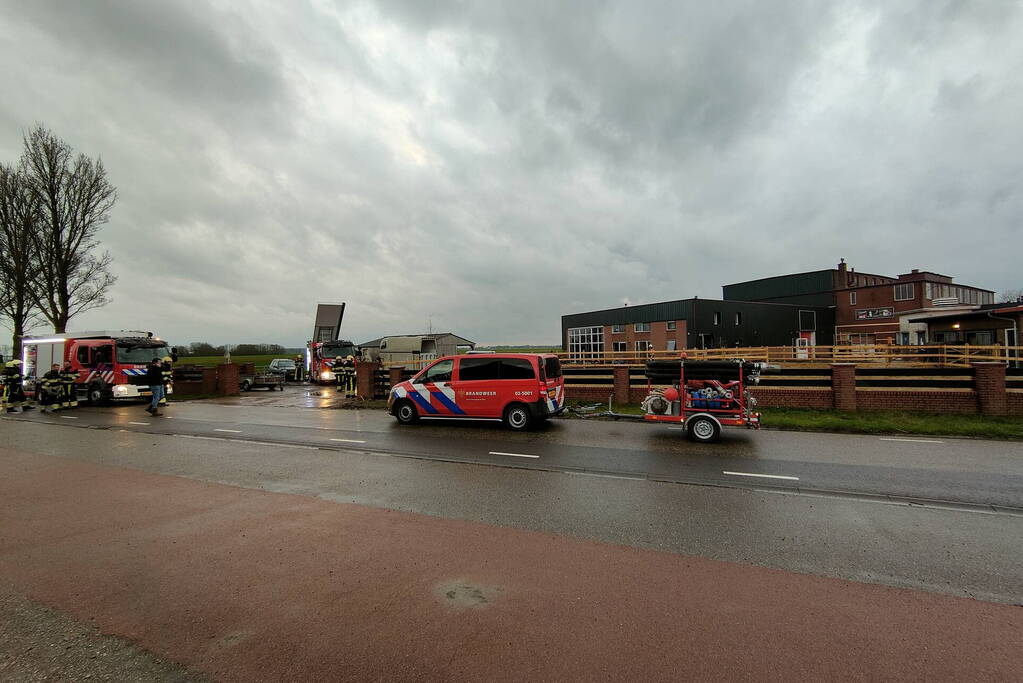 Rookontwikkeling aangetroffen in woning