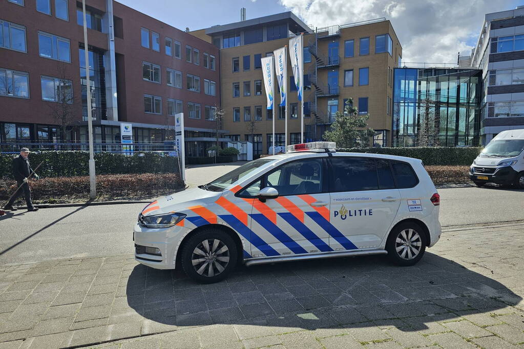 Brand in bedrijfsgebouw