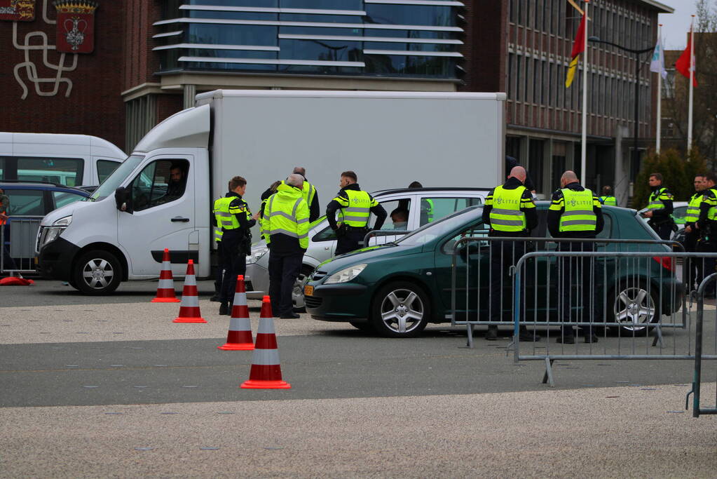 Grote verkeerscontrole door meerdere diensten
